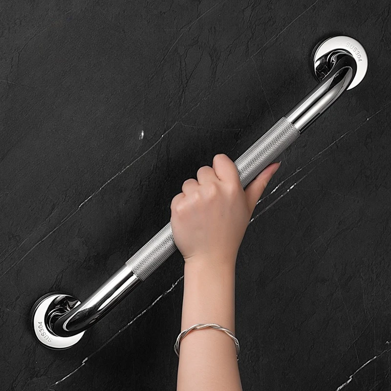 Stainless Steel Bathroom Safety Handrails , Sturdy Construction, Durable Handrail, Support Rail