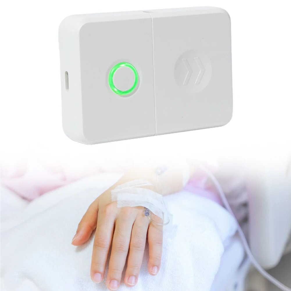 Automatic Infusion Alarm Rechargeable Infusion Reminder Intravenous Drip Warning Device for Detect Infusion Progress