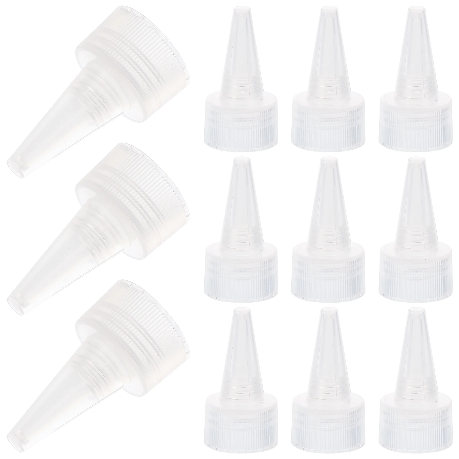 

50 Pcs Sports Pull Caps Leak Proof Sealing Replacement Lids for Glass Bottles Reusable Durable Plastic Bottle Covers
