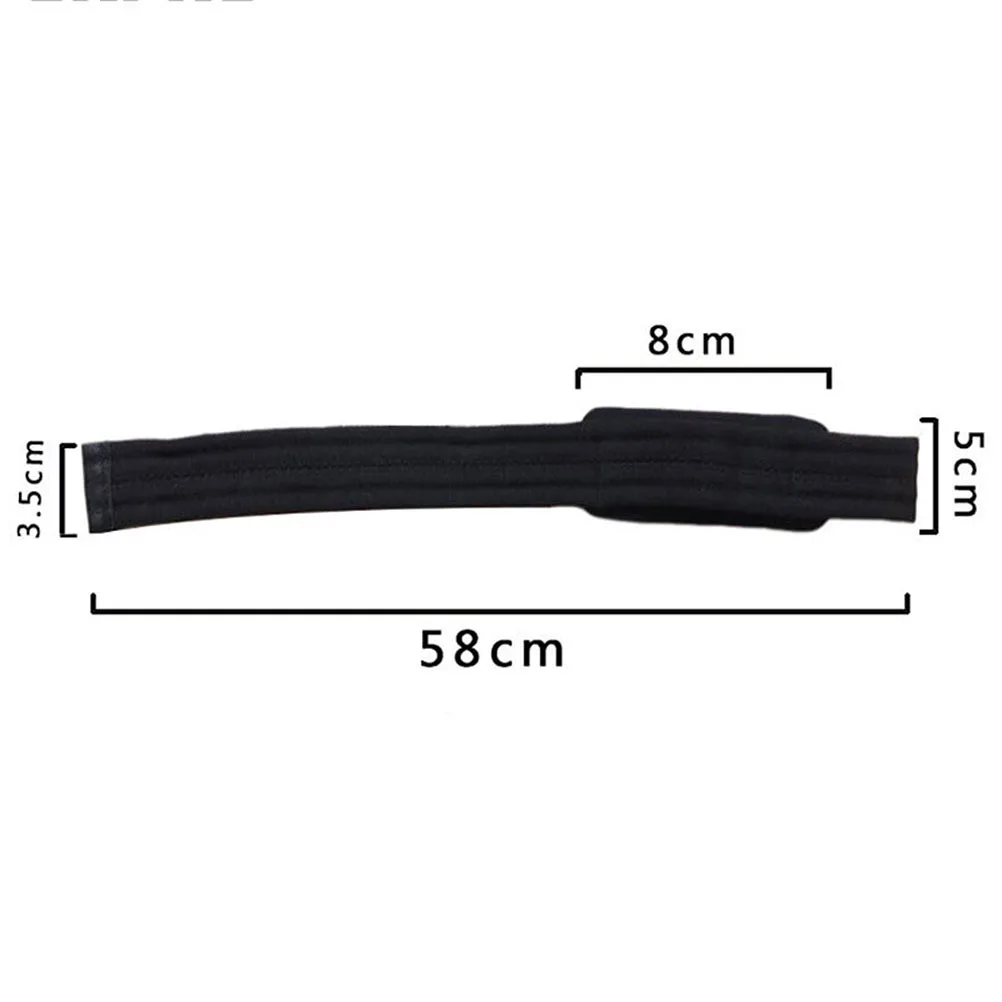 

1 Pair Grip Straps With Cotton Padding Heavy Duty Weightlifting Support For Gym Workout Bodybuilding Dumbbell Barbell Training