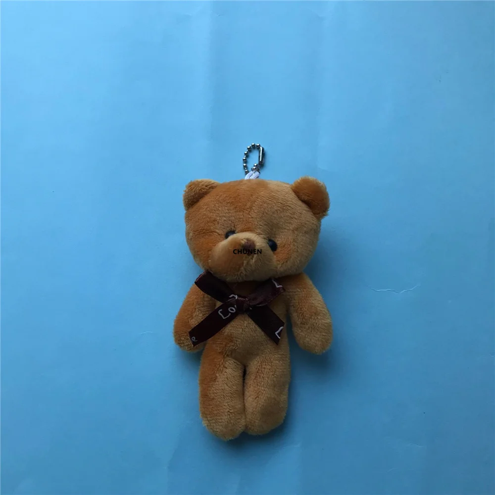 6Colors, Little Bear Cotton Stuffed Plush Toy , 9CM Little Doll