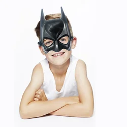 Máscara de Batman de superhéroe para niños, decoración de fiesta, disfraces de juegos de rol, personajes de película para niños, máscaras de cambio de cara, regalo para niños, nuevo, 1PC