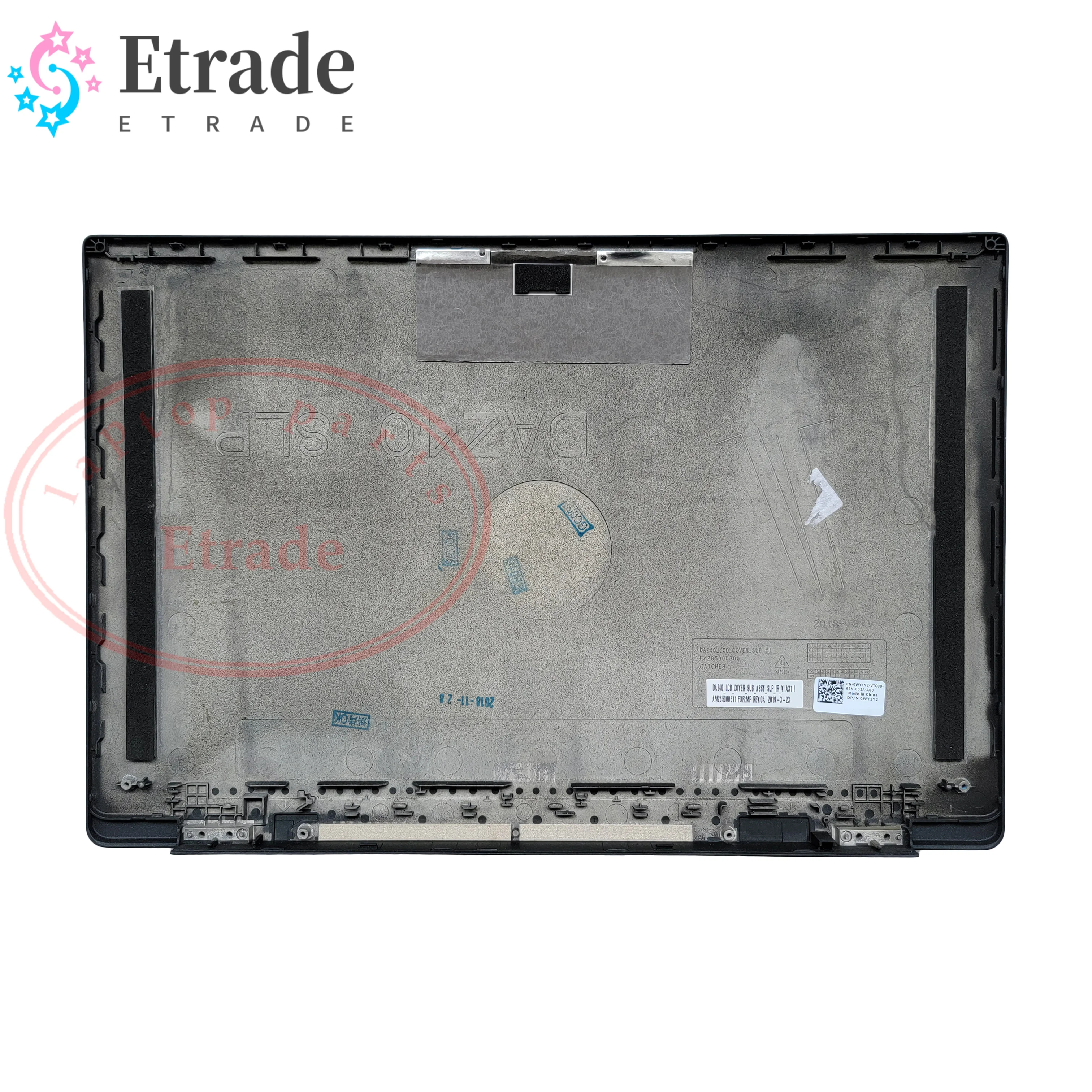 Imagem -06 - Tampa Traseira Lcd Original para Dell Latitude 7480 7490 E7480 E7480 E7490 Série Tampa Traseira Jmcw9 V5796 Wy1y2