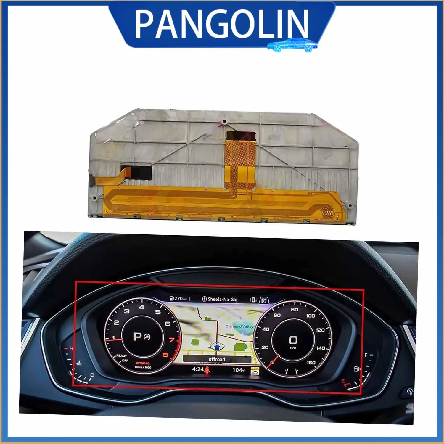 

Цифровой комплект приборов, ЖК-дисплей 12,3 дюйма для Audi A4 A6 A8 Q5 Q7 Q8 TT и моделей S/RS, прямая замена экрана