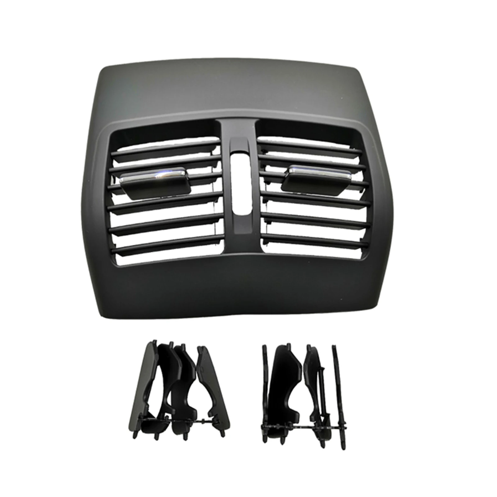 For Mercedes Benz E Class W212 2012-2015 Car Rear Central A/C Air Vent Outlet Grill Cover Center Conditioning Panel Grille Frame