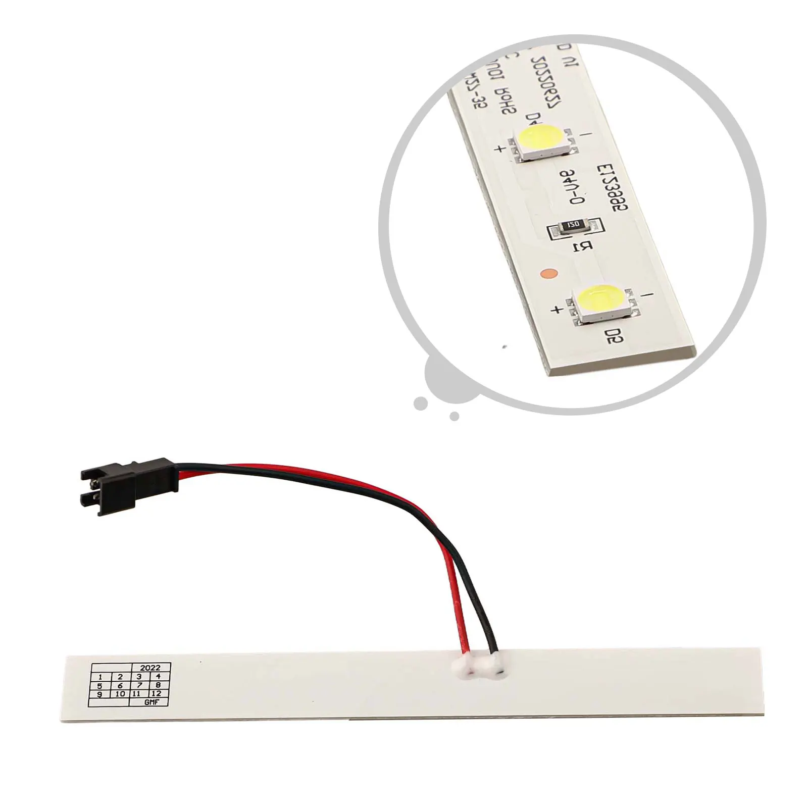 Сменная светодиодная панель для модели вашего холодильника E123995 W2735 BCD455WKGM предлагает эффективное освещение без компрессии