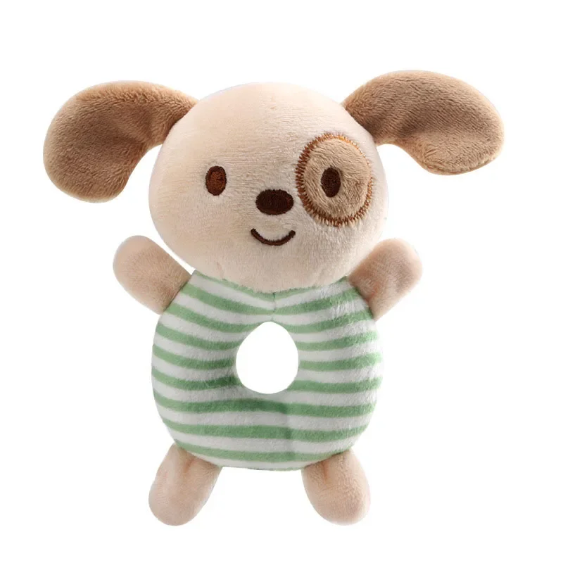 Neue Baby Rassel Spielzeug Cartoon Tiere Plüsch Säugling Hand Ring Bett Spielzeug für Neugeborene 0-24 Monate Kleinkind frühen Lernspiel zeug