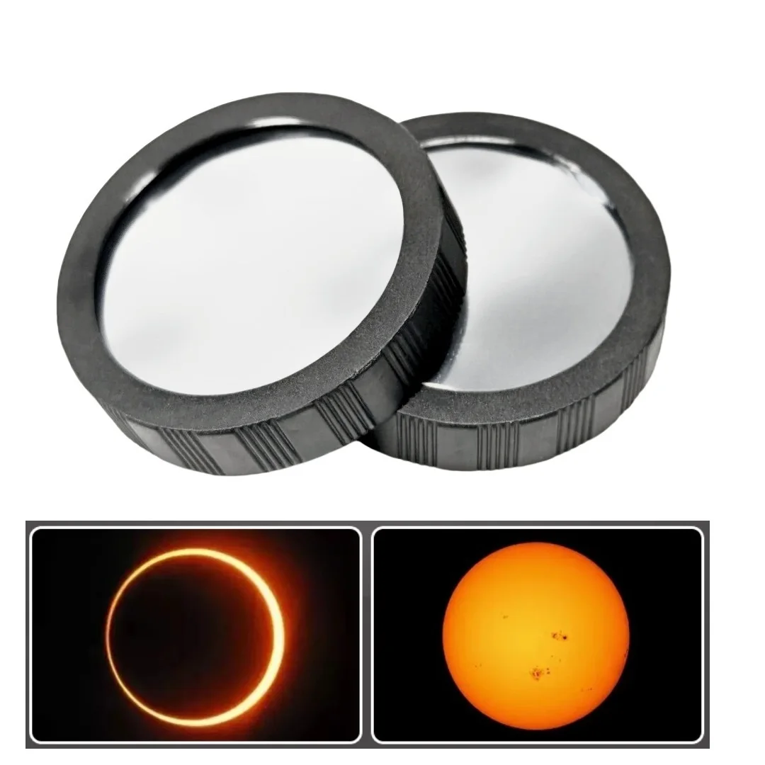 46.5mm Astronomical Telescope Monocular Solar Filter Safety Sun Film Sunspot Corona Flare Eclipse Observe for Celestron P A Set