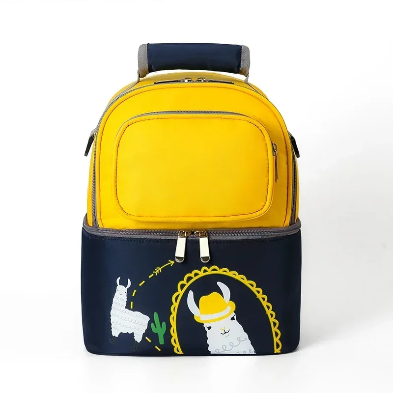 Back Pack Breast Milk Fresh-keeping Refrigerated Insulated Fresh-keeping Storage Pack Double Mother-baby Bag Mother Bag