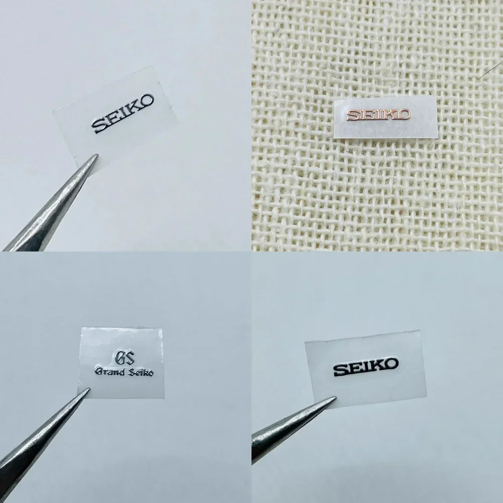 الطلب المعدني ملصق S شعار التسمية ملصق الطلب الملحقات ل Seiko إصلاح الملحقات أدوات إصلاح ومجموعات