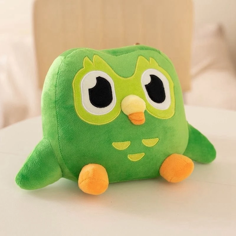 25cm Owl Duolingo Learning Plush Toy Foreign Language Training Activity Souvenir Children's Learning Companion Doll Birthday