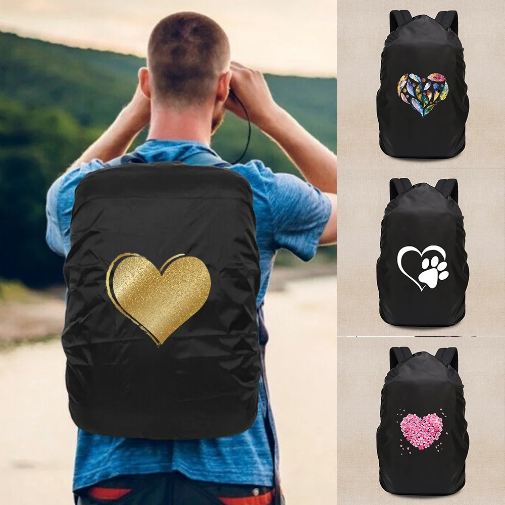 Outdoor Camping Hiking Simple Nylon Backpack Rain Cover Travel Accessories Fit for 20L‑70L Backpack