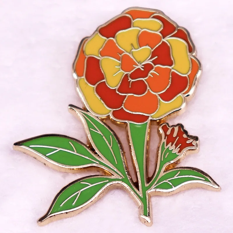 Pflanzen- und Insekten-Anstecknadeln, Metallbrosche in Form einer lila geblümten Libelle, Abzeichen für Jeansjacken, niedlicher und luxuriöser Schmuck – Detail 6