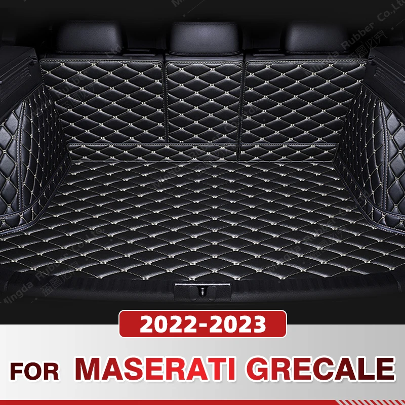 

Auto Full Coverage Trunk Mat For Maserati Grecale 2022 2023 Car Boot Cover Pad Cargo Liner Interior Protector Accessories