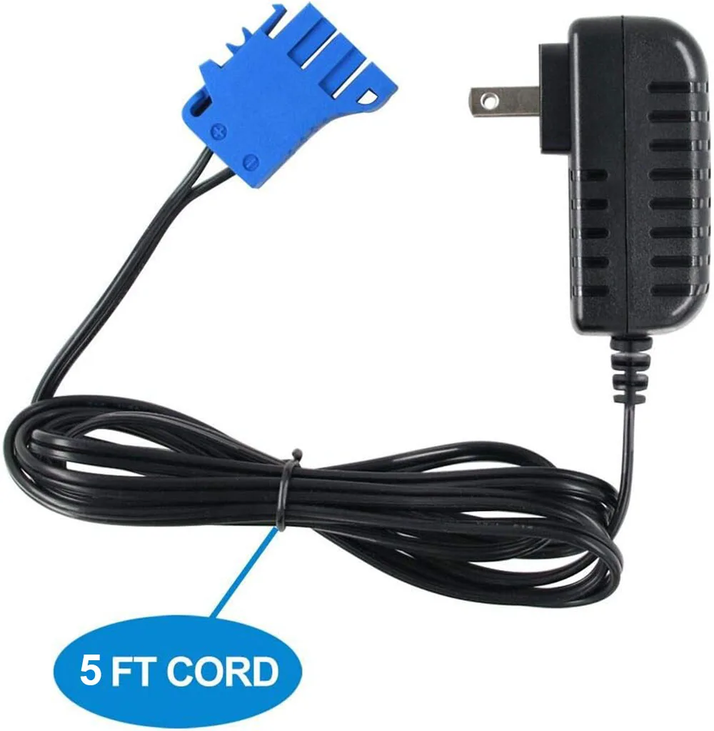 12 Volt 1Amp Battery Charger For Peg Perego 12V Battery John Deere Ground Force Tractor XUV Polaris RZR 900 Powered Ride On Car