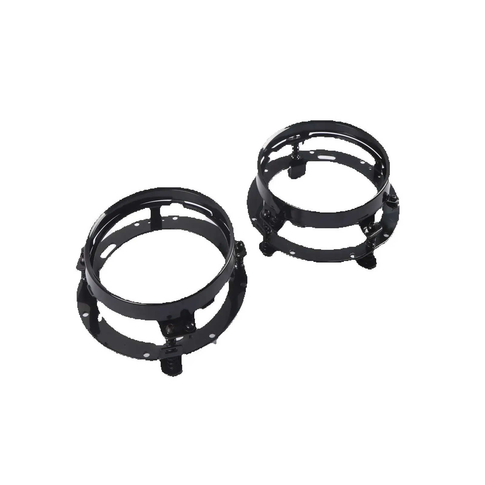 2 قطعة 7 بوصة العلوي تصاعد قوس ل V-W JK TJ الدراجات النارية كشافات حامل