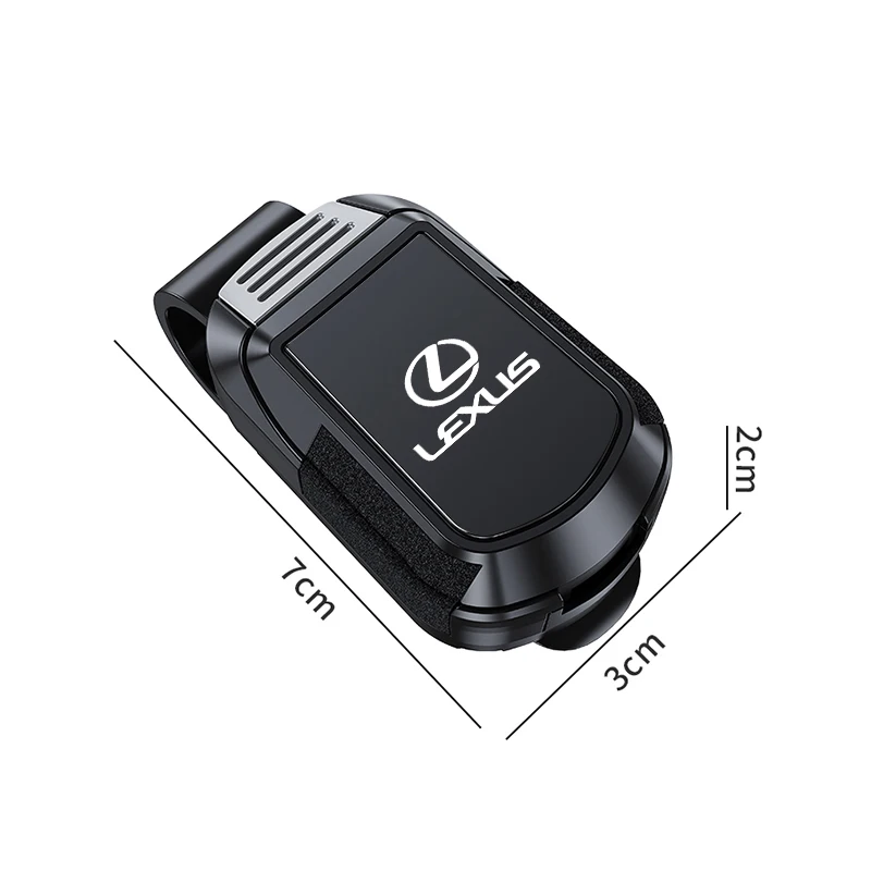 سيارة الشمس قناع نظارات حامل مرآة نمط النظارات الشمسية كليب لكزس RX330 IS250 Ct200h ES300h RX350 IS300h NX300h السيارات الداخلية