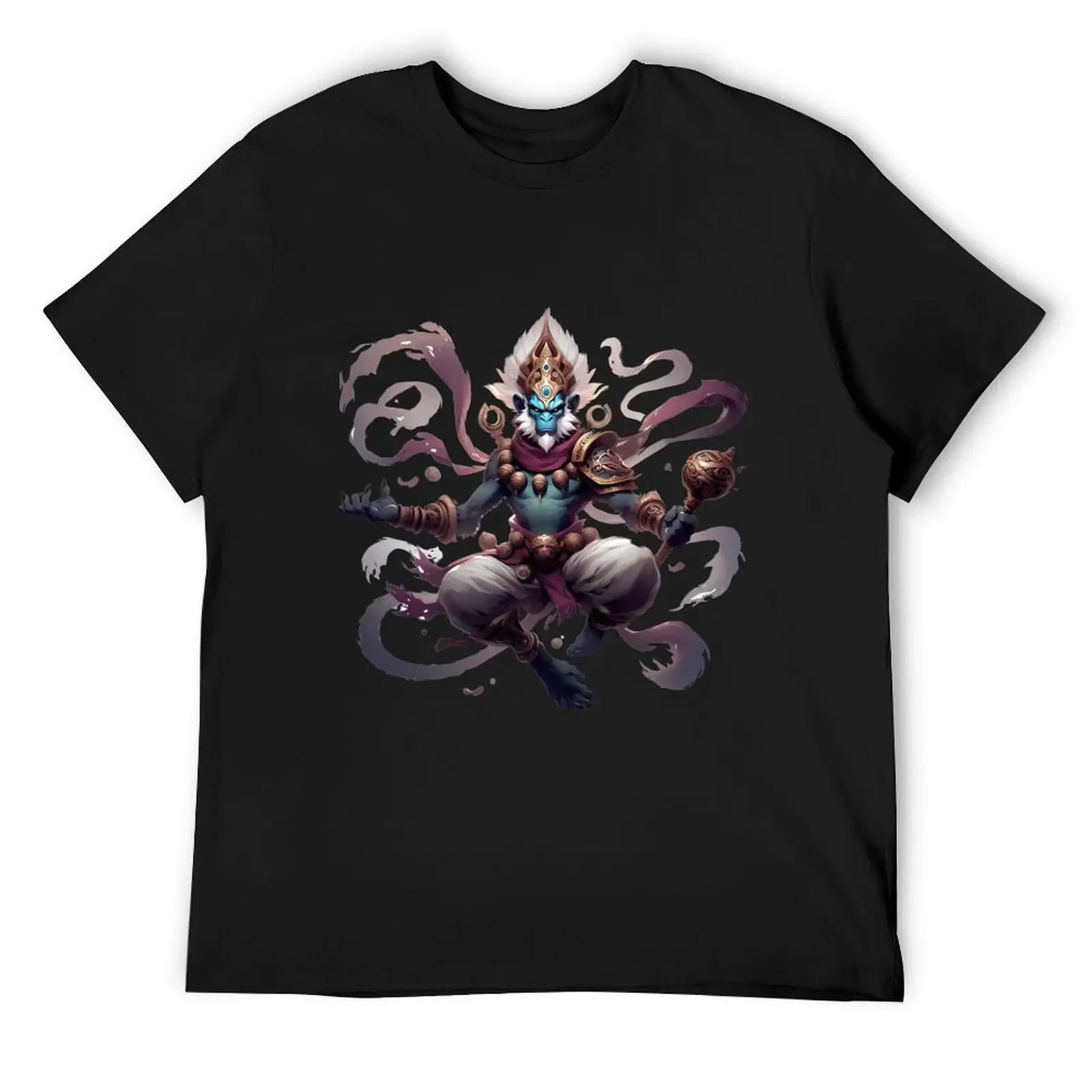 Essential Dota 2 Monkey King T-Shirt shirts graphic blacks street wear blanks Men's t-shirts