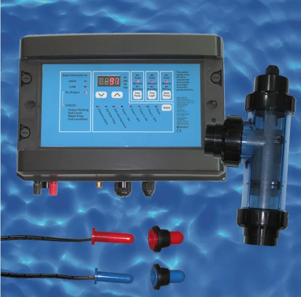 

Chinese Factory Offer Australian Brand Minder Swimming Pool Salt Chlorinator Output for Pump Light