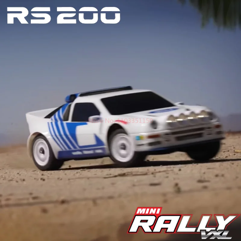 Nowy Traxxas 108046-1 Mini Szybki Samochód Driftowy Rally Rs200 Symulacja Zdalnie Sterowany Elektryczny Samochód z Napędem na Cztery Koła Zabawki Prezent Samochód RC