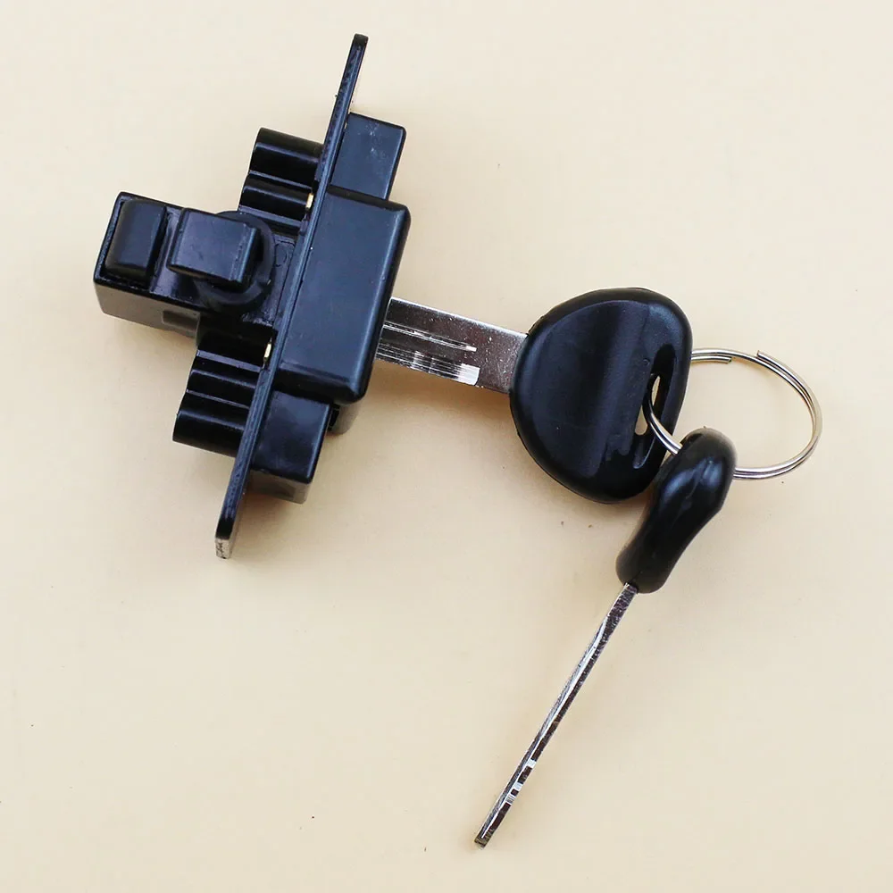 Car Styling Glove Box Lock Assembly with Keys MB846665 MB846666 for Mitsubishi Montero Pajero V31 V32 V33 1990-2000