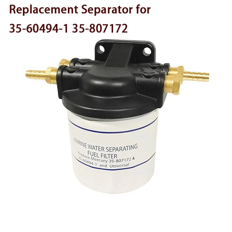 Replace Fuel Filter MARINE WATER SEPARATING 35-60494-1 35-807172 35-802893Q4 18-7983-1 10 Micron For Outboard Motor Mercury