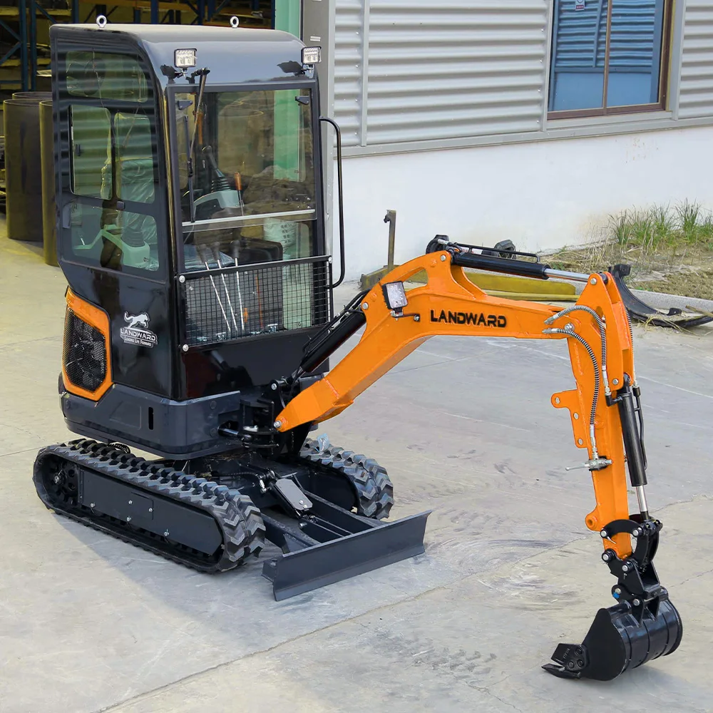 1.8 Ton Mini Excavator Machinery Euro 5 EPA Small Digger Home Use Option Cab Excavators Kubota Mini Digger Excavator Customized