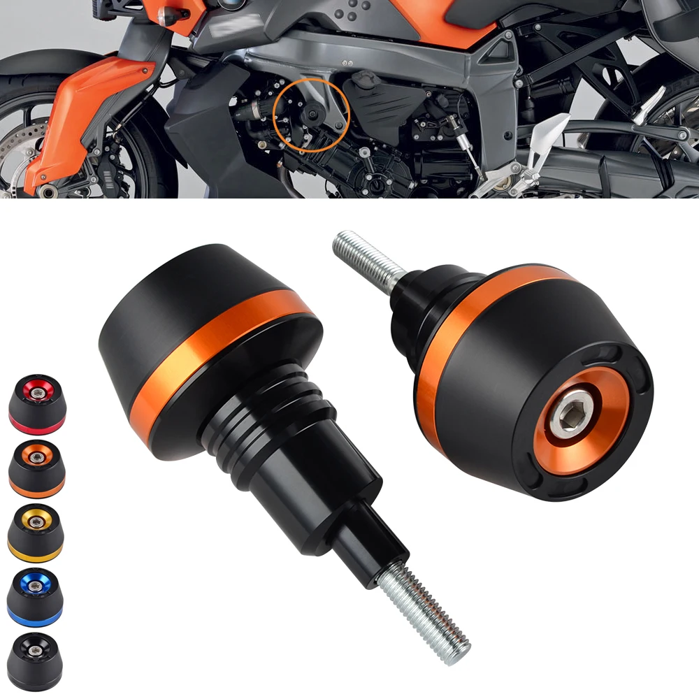 For 2009-2017 BMW K1300R Frame Sliders Motorcycle Engine Crash Pads Falling Protector for BMW K1200R 2005 2006 2007 2008