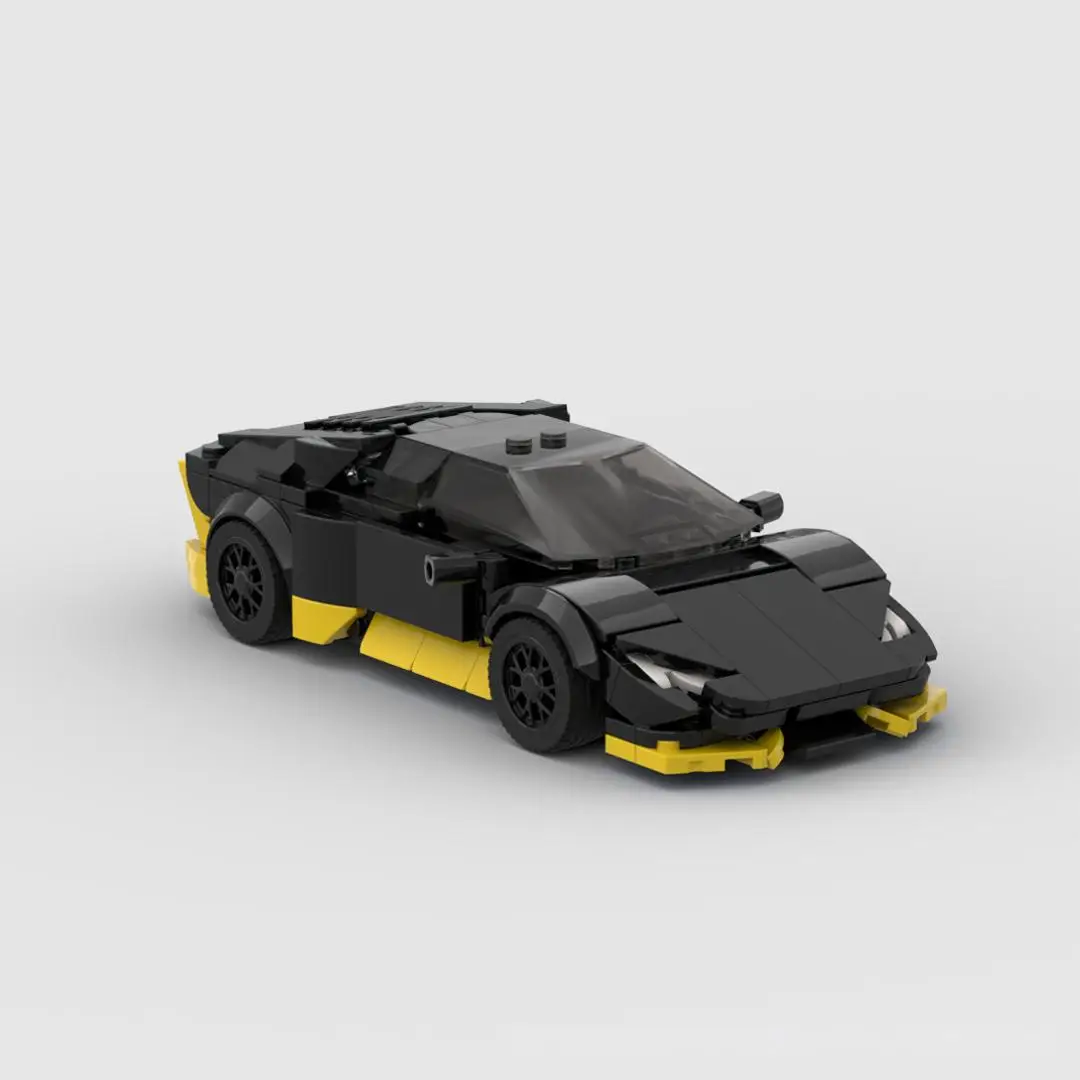 MOC Speed Countach Hurricane Racing Car Building Blocks Set Puzzle Supercar Max Sports Vehicle Bricks DIY Toys For Children Gift