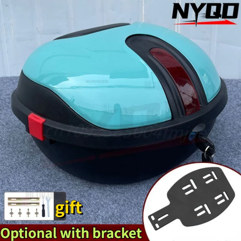 دراجة نارية مربع خلفي سكوتر كهربائي الجذع العالمي ل يادي إيما صندوق تخزين بطارية الدراجة الخلفية مسند الظهر الجذع العلوي