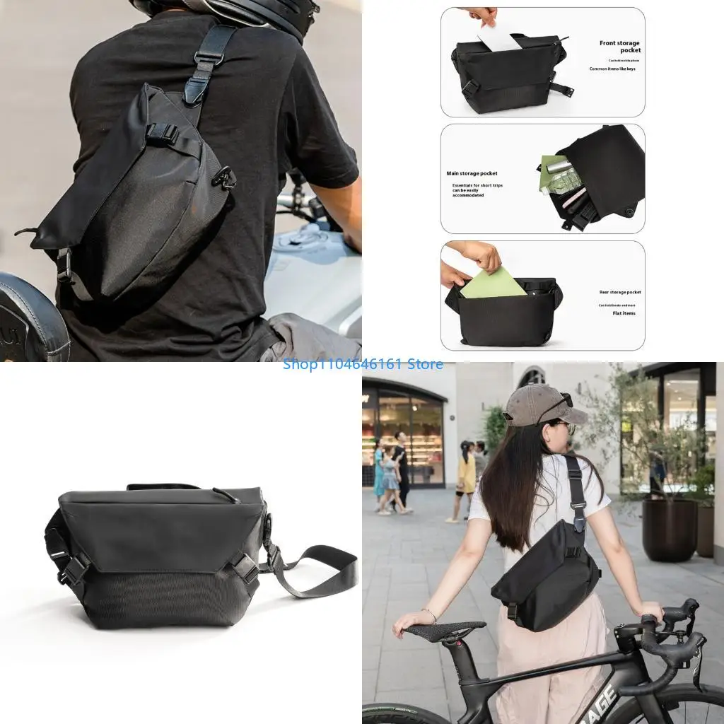 

High Capacity Cycling Storage Bag Light weight Quickly Release Strap Frame Bag