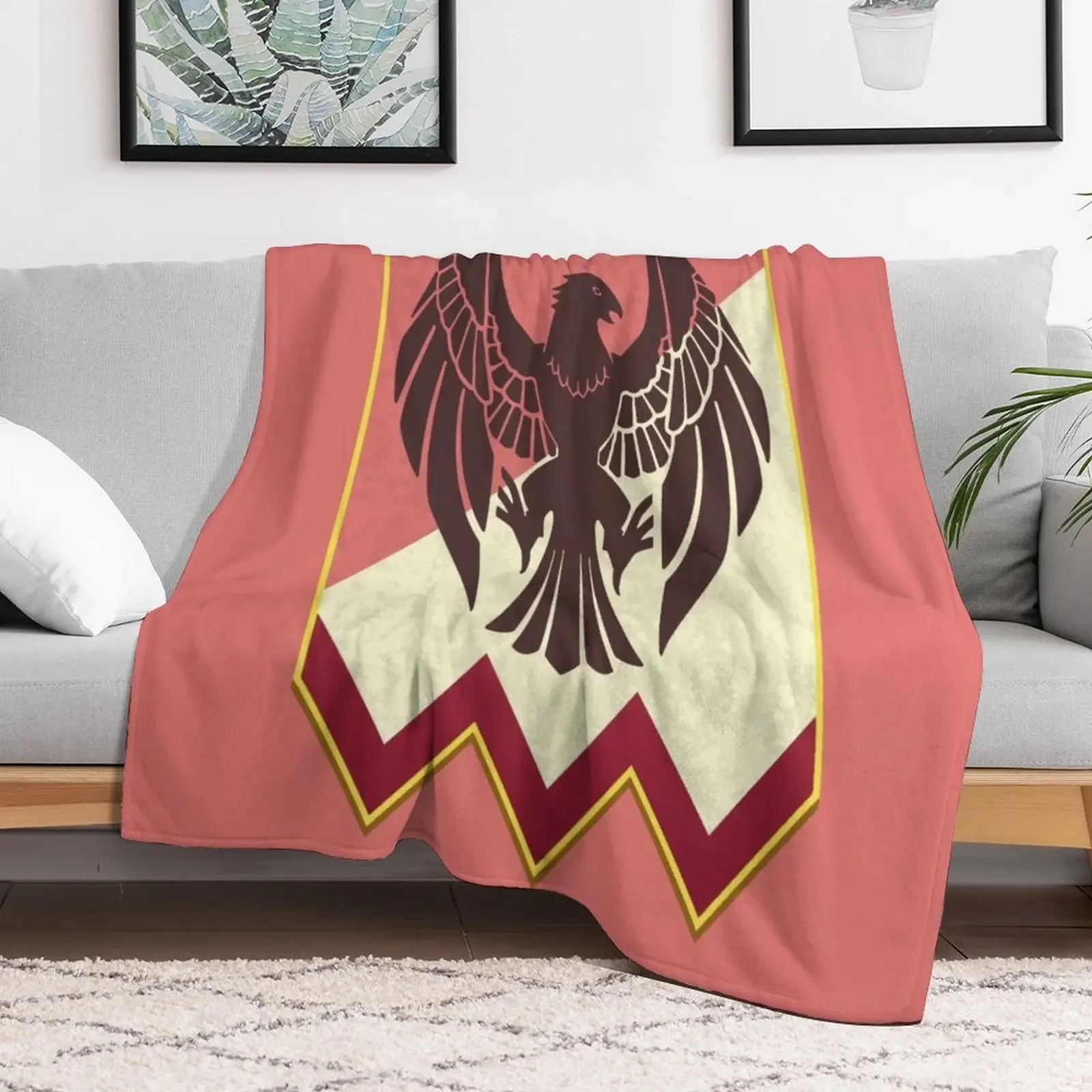 Fire Emblem 3 Houses: Black Eagles Banner Throw Blanket Sofa Quilt Bed Fashionable Blankets