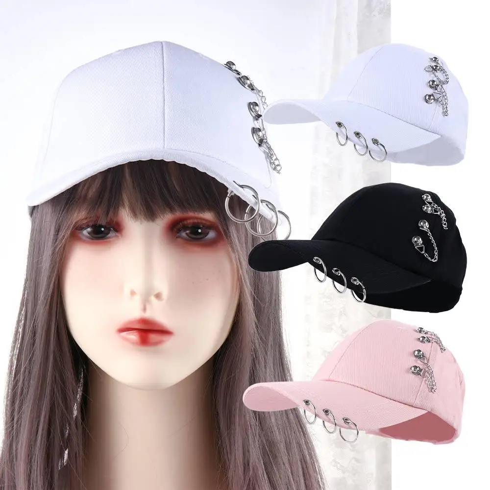 Spring Summer Special Hip Hop Outdoor Trucker Baseball Caps Sport Caps With Rings Sun Hat