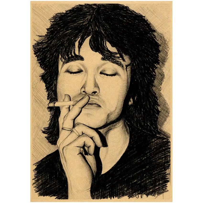 فيكتور تسوي كرافت ورقة الملصقات خمر غرفة ديكور المنزل بار مقهى ديكور هدية جدار الفن اللوحة #4