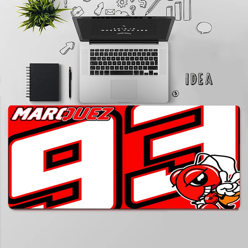 Marc marquez 93 gaming mouse pad grande mouse pad pc gamer computador mouse tapete grande mousepad xxl tapete teclado tapete de mesa mause