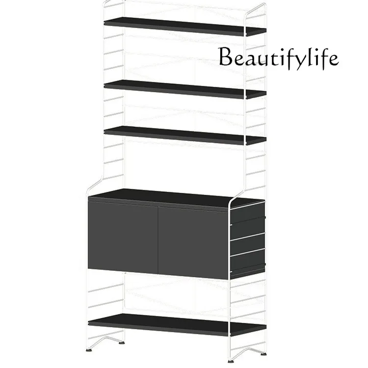 kitchen floor rack ins simple multi-layer oven microwave oven study balcony living room storage rack