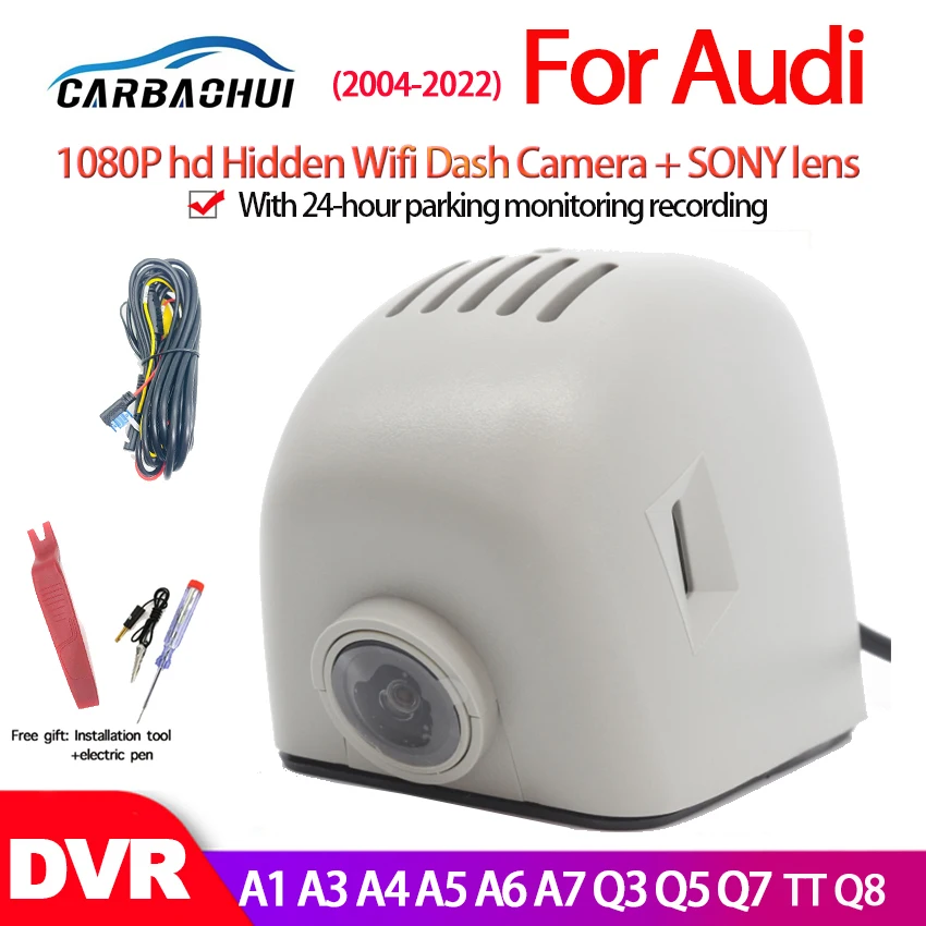 

Car DVR Video Recorder Dash Cam for Audi a1 a3 a4 a5 a6 a7 a8 q3 q5 q7 rs3 rs4 rs5 rs7 tt b5 b6 b7 b8 b9 8v c5 c6 c7 8p