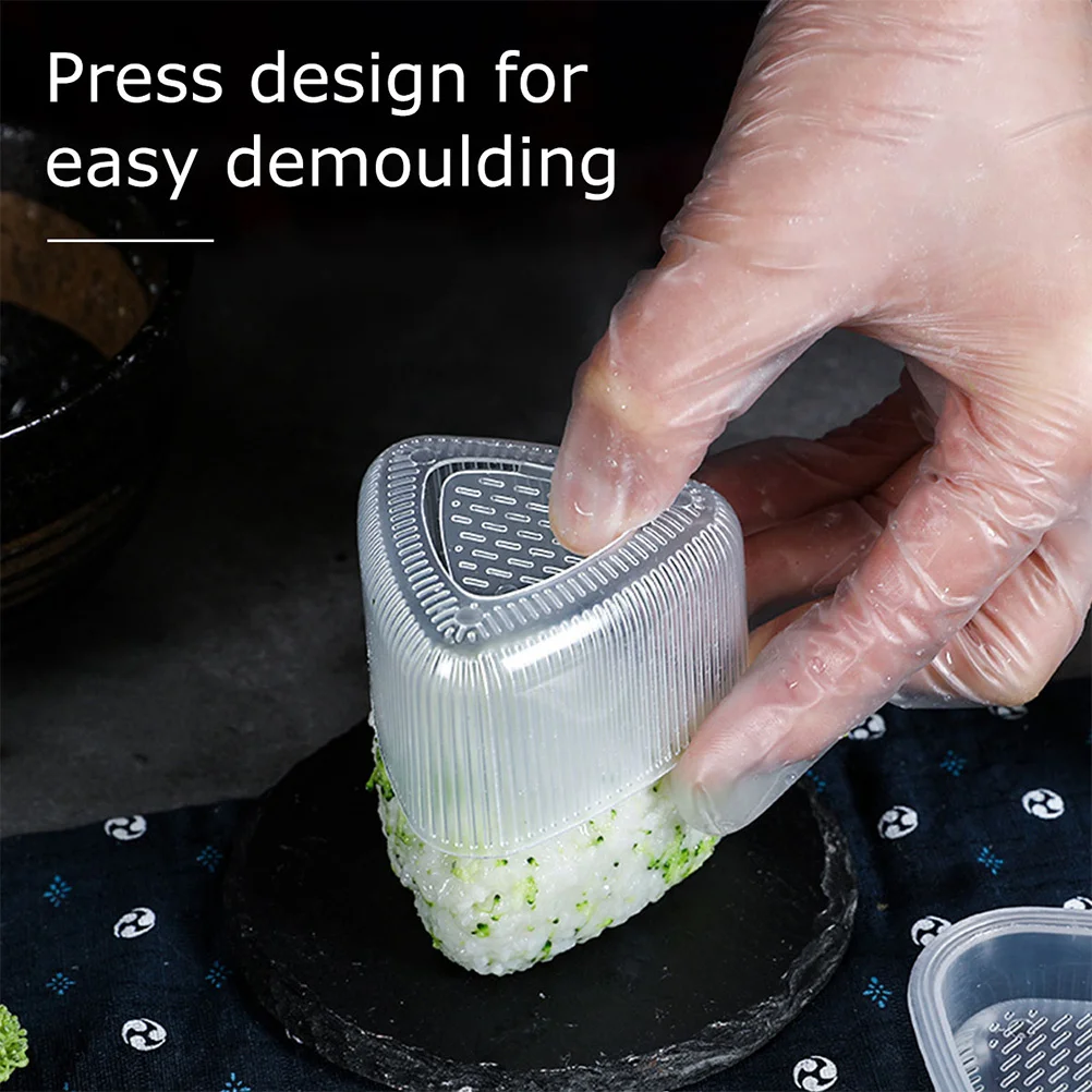 

4Pcs Sushi Making Kit DIY Tools Safe Perfect for Sushi Lovers and Beginners White Rice Roll Mould DIY Rice Roll Mould