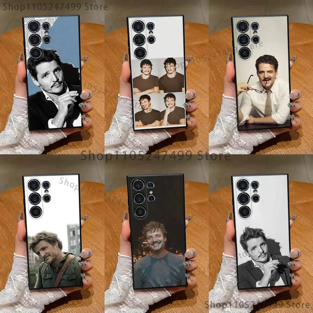 

Actor P-Pedro Pascal Phone Case For Samsung S25,S24,S23,S22,S21,S20,S10,Ultra,Plus,Lite,FE,Soft Silicone Black Cover