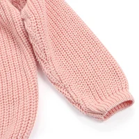 Autumn Winter Newborn Baby Girl Boy Knitted Long Sleeve Sweater Solid Loose Pullover Casual Tops Children Sweater Kids Clothes 4