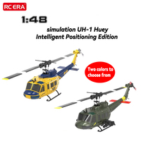 RC ERA 1/48 2.4G RC simulation UH-1 Huey 6CH aileron free stunt helicopter model C032 Remote controlled adult and children's toy