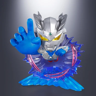 TAMASHII BOX Ultraman Deformed Figure Blind Box - Tiga & Zero Transformation Ver. | Q-Posket Style Collectible