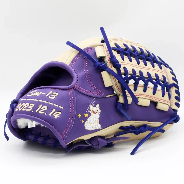 Couro Kip personalizado com padrão especial para luvas de beisebol e softball com melhor qualidade