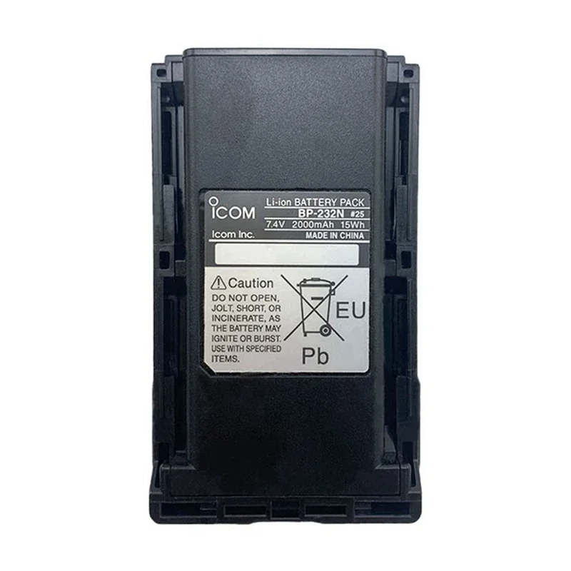 1pce BP-232N Interphone Lithium Battery Pack 7.4V 2000mAh 15Wh