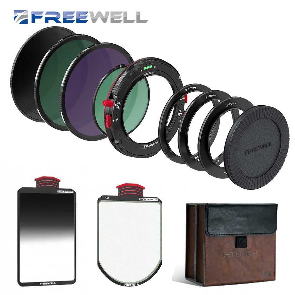 

Freewell K2 Landscape Versatile Magnetic Filter Kit with Gradient ND & ND 1000 filters