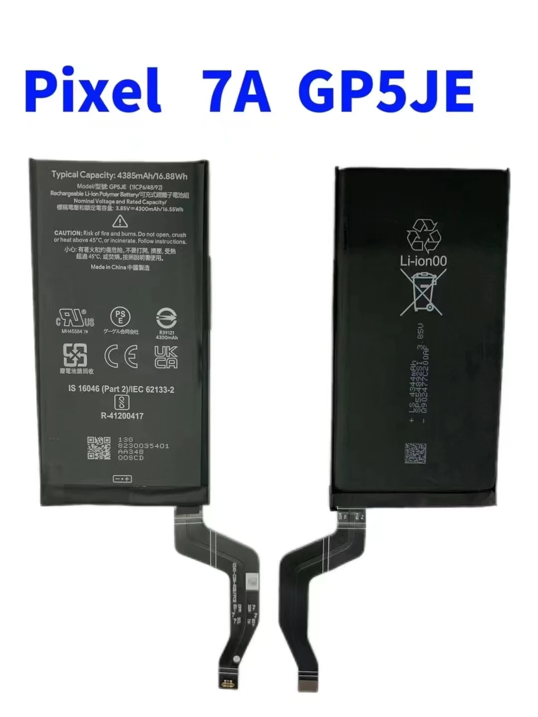 Original 4385mAh GP5JE battery For HTC Pixel 7A 5G Phone Replacement Battery GP5JE For Google Pixel 7A Batteries+Free Tools