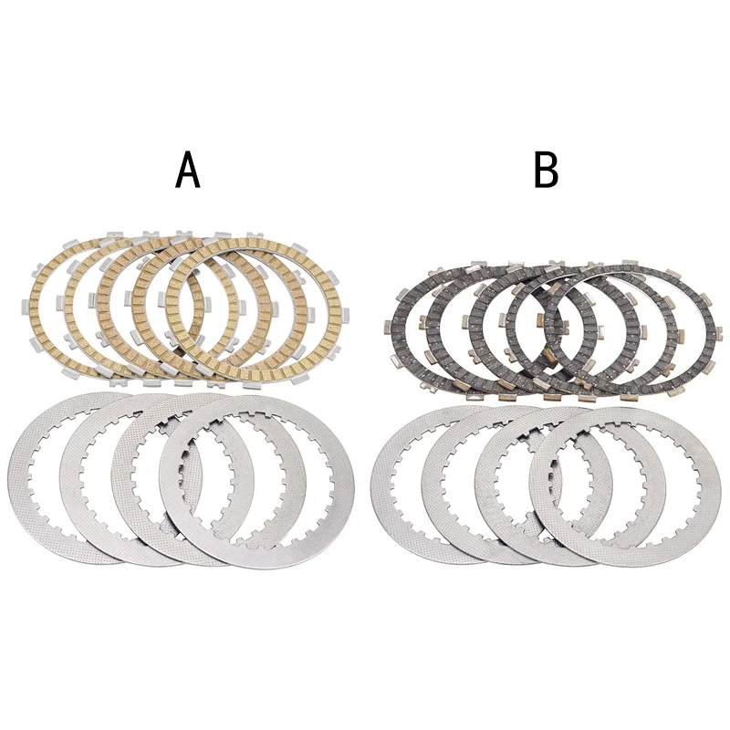 Motorcycle Clutch Friction Plates &Steel Plates Kit For Kawasaki EX250 Ninja 250 250R 2008-2012 13088-0038 13088-0039 13089-0021