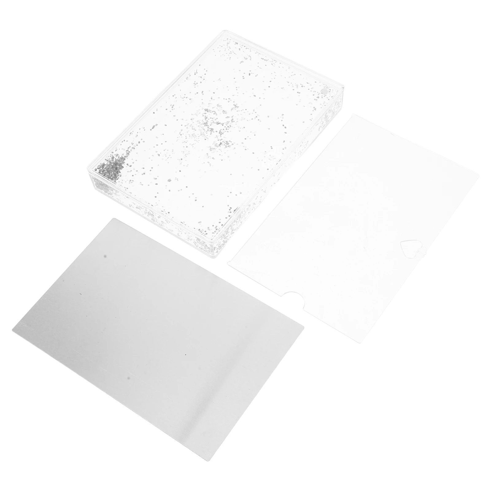 

Sublimation Blank Snow Globe Photo Frame Heat Transfer Liquid Frame DIY Printed Picture Display Home Decoration