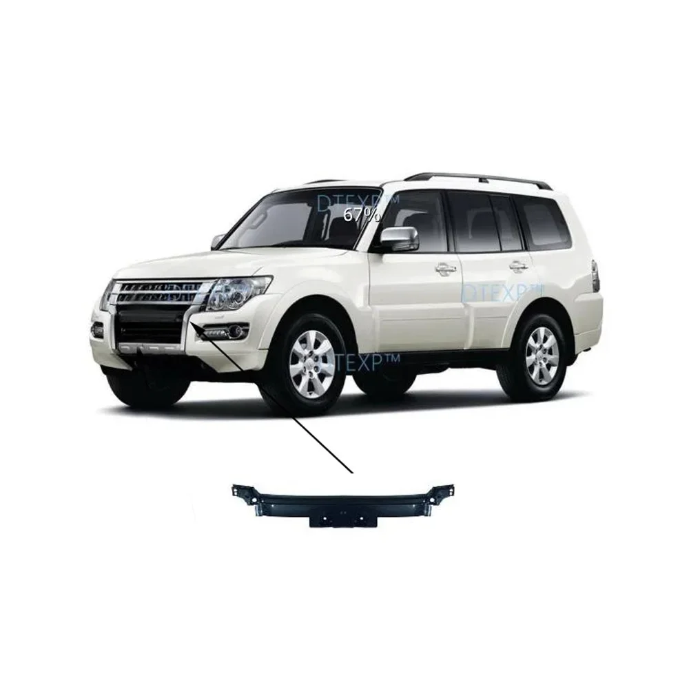 

1 Piece Front License Board for Pajero V98 2015-2020 Front License Holder for Montero Bumper Cover for Shogun 6405A192HA