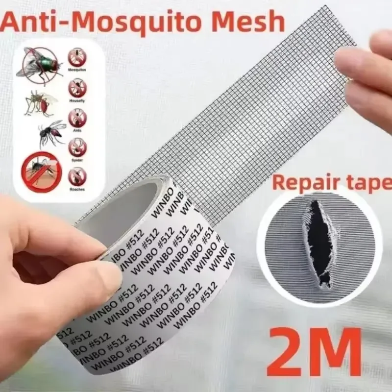 Waterproof Self-Adhesive Window Screen Repair Tape Insect Screen Patch with Strong Adhesion for Fixing Damaged Window Screens image 6